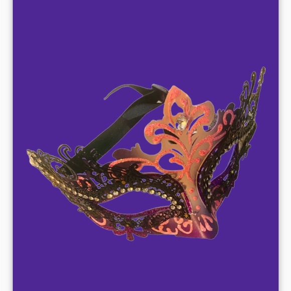 Zanni Costume Party Mask for Adult - Picture 1 of 6